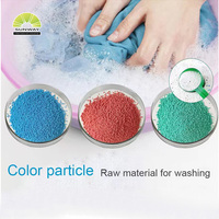 Particules de détergent en poudre de lessive bleu profond de qualité supérieure Speckle coloré de matière première pour la poudre à laver