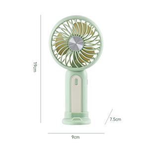 พัดลมมือถือคุณภาพพรีเมียมแบบกำหนดเองได้ สีสันสดใส พลาสติก ทนทาน ความเร็วสูง ปลอดภัย ขนาดเล็ก พกพาสะดวก สำหรับระบายความร้อนในชีวิตประจำวัน - Product Image 4