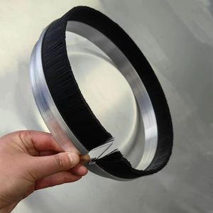 Aangepaste Grootte Vorm Geen Moq Nylon Paardenhaar Boog Bocht Cirkel <span class=keywords><strong>Strip</strong></span> Borstel Voor Deur Afdichting - Product Image 4