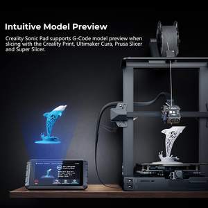 Creality Sonic Pad Klipper, Pantalla Táctil de 7 Pulgadas, Accesorios para Impresora 3D, Panel Inteligente con Firmware Klipper para Ender 351 - Product Image 6