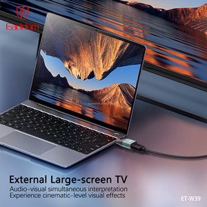 Earldom Loại C Để HD Mi Tương Thích Cáp <span class=keywords><strong>USB</strong></span> C Để HD Mi Chuyển Đổi HD 4K <span class=keywords><strong>USB</strong></span> OTG <span class=keywords><strong>HDMI</strong></span> <span class=keywords><strong>Adapter</strong></span> Đối Với MacBook Chromebook Samsung - Product Image 5