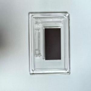 Forma rettangolare su misura inserto fotografico in bianco trasparente acrilico magnete frigo con <span class=keywords><strong>foto</strong></span> cornici magnetiche da visualizzare - Product Image 2