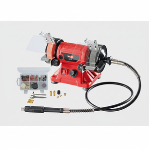 VALEX VAL1400119 #   Smerigliatrice Combinata Elettrica Industriale e Albero Flessibile per Smerigliatura - Italia - Product Image 2