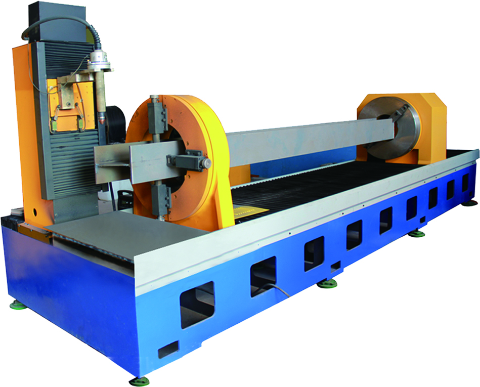 Робот H beam L C типа стальной плазменной резки, машина для изготовления стали