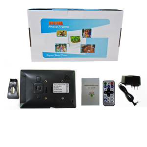 1080P 7 inch TFT <span class=keywords><strong>LCD</strong></span> vòng lặp video <span class=keywords><strong>media</strong></span> player quảng cáo hiển thị ảnh MP3 AVI Wifi khung cho cửa hàng bán lẻ - Product Image 3