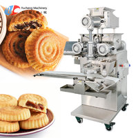 Nouvelle machine automatique à grande capacité pour l'encrustation de maamoul, équipement multifonctionnel de formage continu de biscuits aux dattes