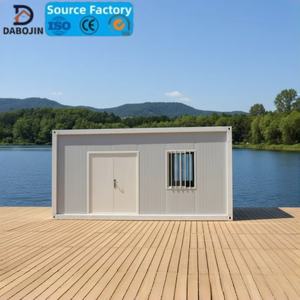 Casas Contenedor Prefabricadas Portátiles y Desmontables <span class=keywords><strong>con</strong></span> Baño, Casa Contenedor Modular de 20 pies y 40 pies para Uso Residencial - Product Image 1