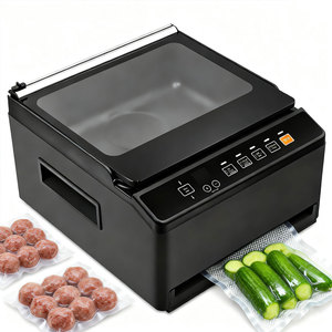 Scelleuse sous vide à chambre -98 kPa avec grande chambre de 6 L pour viandes, soupes, liquides - Scelleuses alimentaires sous vide automatiques pour usage domestique et commercial - Product Image 1