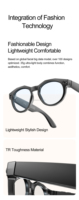 Gafas Inteligentes con IA, Cámara, Reconocimiento de Fotos, Traducción, Transferencia WIFI, Video HD, Llamadas de Voz, Control Táctil, Gafas de Sol