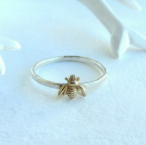 Daochong orecchino <span class=keywords><strong>cartilagine</strong></span> ape personalizzato orecchino a cerchio ape in <span class=keywords><strong>argento</strong></span> Sterling 925 per le donne - Product Image 4