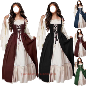 <strong>Cosplay</strong> <strong>Men's</strong> Halloween Steampunk Renaissance Costume Over Suit Dress Vest Victoria Princess Top Plus Size - Product Image 5