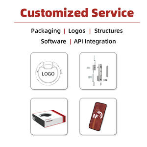 KENRONE <span class=keywords><strong>Master</strong></span> Système de gestion des clés électroniques Serrure rectangulaire en alliage de zinc pour armoire de bureau pour entrepôt de manoir d'affaires - Product Image 6