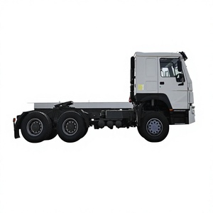 Chasis de Camión Pesado Howo Blanco 6x4, Unidad Tractora de Plataforma Plana con 1 Año de Garantía para Transporte de Maquinaria de Construcción - Product Image 1