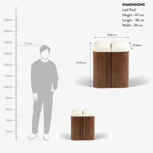 Pouf ottoman moelleux en gros, siège de sol moderne, meuble de maison en tissu, repose-pieds pour salon, chambre, entrée, hôtel, intérieur - Product Image 4