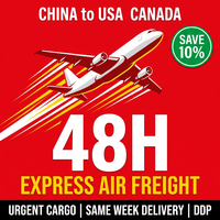 Meilleur service de logistique de transitaire, expédition aérienne porte-à-porte vers les États-Unis et le Canada, dropshipping, agent 1688