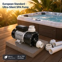 Bomba de Agua para SPA PROWAY de 1.2HP con Interruptor de Aire, Enchufe Europeo de 50mm, 220V, Bomba para Bañera de Hidromasaje de Gama Media, Más Potencia que una Bomba Hidráulica de 1HP