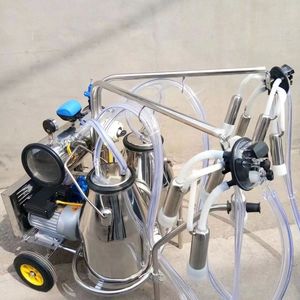 เครื่องรีดนมวัวอัตโนมัติแบบ25L ปั๊มสุญญากาศเครื่องรีดนมไฟฟ้าแบบพกพาสำหรับฟาร์ม - Product Image 3