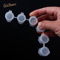 Mini-pots de peinture vides réutilisables Xinbowen Factory 3ml*6 pour peinture acrylique et aquarelle, lot de 3ml, peinture sur verre 3ml
