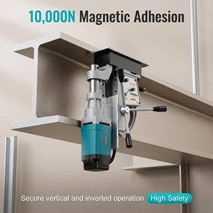 Taladro Magnético Portátil BODA JD2-35E <span class=keywords><strong>de</strong></span> 1500W y 35mm con Velocidad Variable y 10000N <span class=keywords><strong>de</strong></span> Succión para Perforación Industrial <span class=keywords><strong>de</strong></span> Metal y Acero - Product Image 5