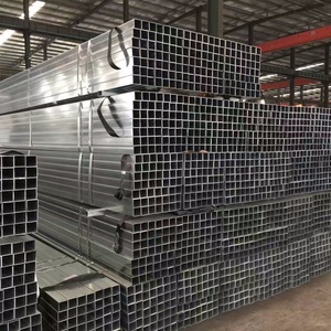 Màu xanh lá cây nhà gi hình ống trước mạ kẽm vuông rỗng phần zinc40g/m2 25x25 40x80 50x50 50x100 kích thước đầy đủ - Product Image 6