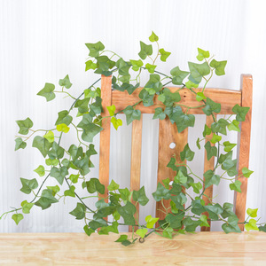 Recommander des feuilles de verdure en soie artificielle réaliste branche faux Yaleen 130cm tiges de feuilles de <span class=keywords><strong>patate</strong></span> <span class=keywords><strong>douce</strong></span> verte pour la décoration de la maison - Product Image 6