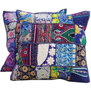 Coussins en coton pur épais, coussin de sol en patchwork de coton, coussin de type canapé pour salon, prix de gros - Product Image 4