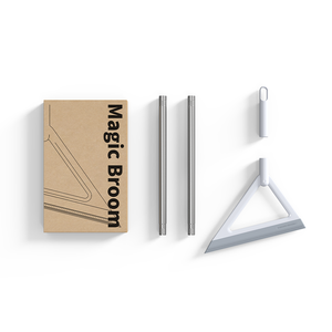 Sanga Sapu Ajaib Multifungsi, Desain Baru 2 In 1 Karet Silikon Stainless Steel Dapat Diperpanjang - Product Image 6