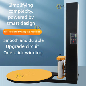 Máquina Envolvedora de Palés Automática con Plato Giratorio de Cadena y Orificio para Montacargas - Product Image 2