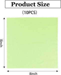 Chiffon de nettoyage pour lentilles de conception OEM, anti-buée, en microfibre, pour lentilles optiques - Product Image 5