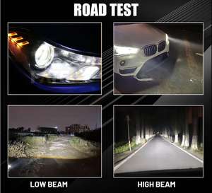 Accessori Auto: Lente Proiettore LED 2.5/3 Pollici 55W 4300LM, Lampadina Sostitutiva per Fari Auto per Crown Grs188 e Ford Focus <span class=keywords><strong>2009</strong></span> - Product Image 5