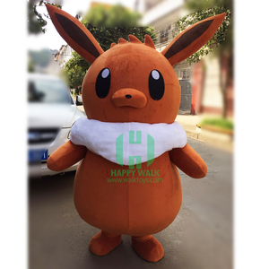Disfraz Inflable de Eevee, el Más Vendido, Disfraz de Mascota de Peluche para Adultos, Disfraz de Dibujos Animados en Promoción - Product Image 4