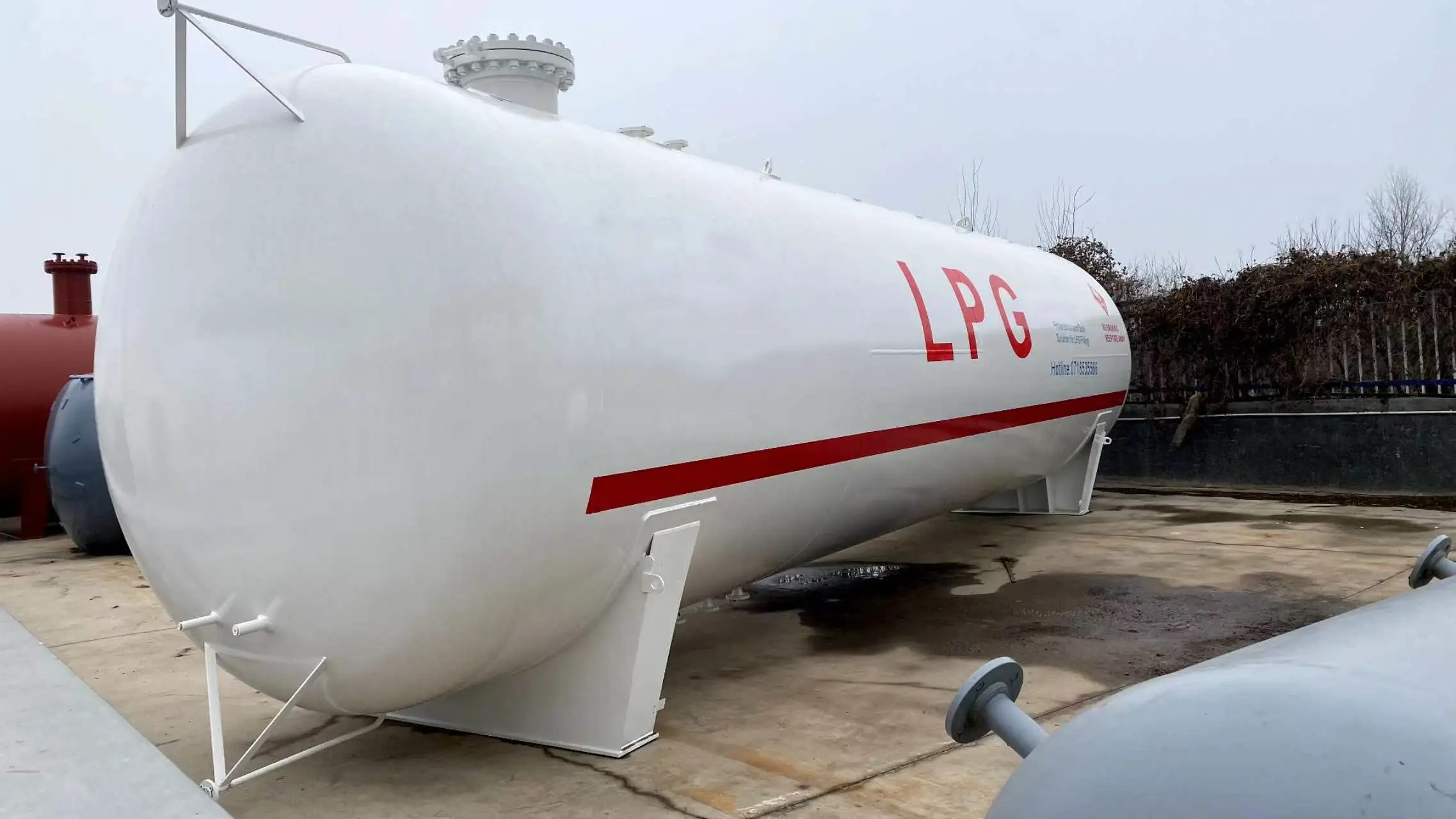 2024 nóng bán huagang 5m3 2.5 tấn ngầm LPG Tank để bán