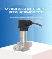 HUATIAN CYB1810 Series Low Cost Piezoresistive 4-20mA Differential Pressure Transmitter IP67 0.1 Accuracy Air SS304/316L