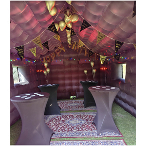 Tente gonflable noire de discothèque LED Portable Pop-Up de boîte de nuit tente de fête pour les ventes - Product Image 6