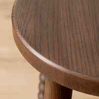 Tabouret de bar moderne en bois massif rétro nordique avec tissu durable pour bars commerciaux hôtels restaurants appartements et usage domestique