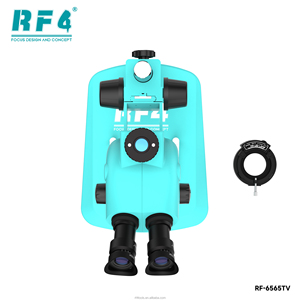 <span class=keywords><strong>Microscope</strong></span> stéréoscopique <span class=keywords><strong>optique</strong></span> trinoculaire RF4 6565TV avec zoom 6,5-65x, éclairage annulaire LED 144, caméra 1080p, indice de protection IP53, certifié CE, garantie 1 an - Product Image 6