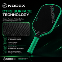 Raquette de pickleball professionnelle avec noyau en mousse injectée, surface en fibre de carbone, puissance et contrôle améliorés