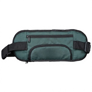 Sac banane unisexe Blaze Fight Wear NATIONAL personnalisé en polyester géométrique 600D PVC Cordura à fermeture éclair et accès rapide pour coureurs - Product Image 1