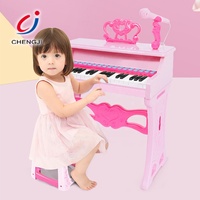 Educational Musical Instrument Electric Toy 37 Key Music Piano Juguetes Para Nios Kids Piano Toy With Microphone