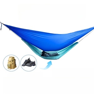 Hamaca Impermeable para Exteriores, Hamaca Pequeña Portátil y Fácil de Instalar, Hamaca para Senderismo, Escalada y Camping - Product Image 2