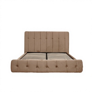 Letto Moderno Imbottito Queen Size con Struttura in Legno e Contenitore, Set Camera da Letto - Product Image 3