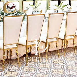 Luxury Modern White Velvet Upholstered Stainless Steel Dining <b>Chair</b> for Hotel Wedding Restaurant Outdoor & Living Room Use - Product Image 6
