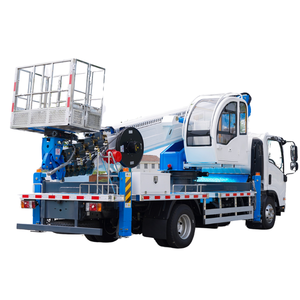 ISUZU 36m truk kerja udara Boom mengangkat pria ember truk Cherry Picker truk dipasang <span class=keywords><strong>Platform</strong></span> udara - Product Image 1