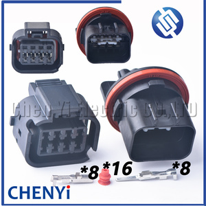 Conector automático de 8 pines, enchufe de controlador de faro delantero de coche para Hyundai Elantra IX25 IX35 Tucson Sonata Santa Fe Forte MISTRA - Product Image 1