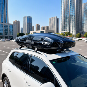 YINGJI <span class=keywords><strong>Caja</strong></span> de <span class=keywords><strong>Equipaje</strong></span> para Techo de <span class=keywords><strong>Auto</strong></span> SUV Toyota, 600L, ABS, Impermeable, Apertura Doble Lateral, Diseño Deportivo - Product Image 1