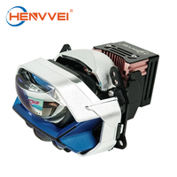 Projecteur LED HENVVEI XM 2025 – Dernier modèle puissant à faisceau haut et bas pour la mise à niveau des lampes