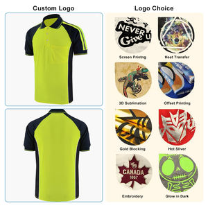 High Quality 100% Polyester Custom Embroidered Logo Cool Breathable Quick Dry Men's <b>Button</b>-<b>Up</b> Solid Color <b>Short</b> <b>Sleeve</b> <b>Shirt</b> - Product Image 3