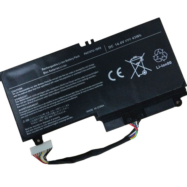 Replacement Battery for Toshiba 5107 Satellite L40D L45 L55 PA5107U-1BRS 4ICP939651 43Wh