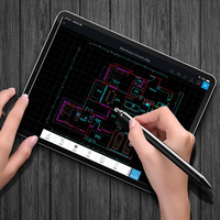 Lápiz Óptico Multifuncional 3 en 1 con Pantalla Táctil, Tapa Magnética, Ligero (21g), Punta Fina de Metal y Silicona, Capacitivo