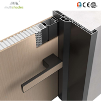 Porte en nid d'abeille en aluminium haute performance MULTISHADES, garantissant résistance à l'humidité et anti-déformation